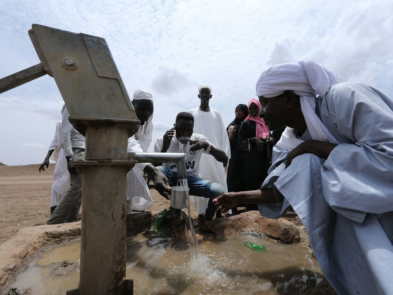 More than half of Sudan's population needs humanitarian aid. 