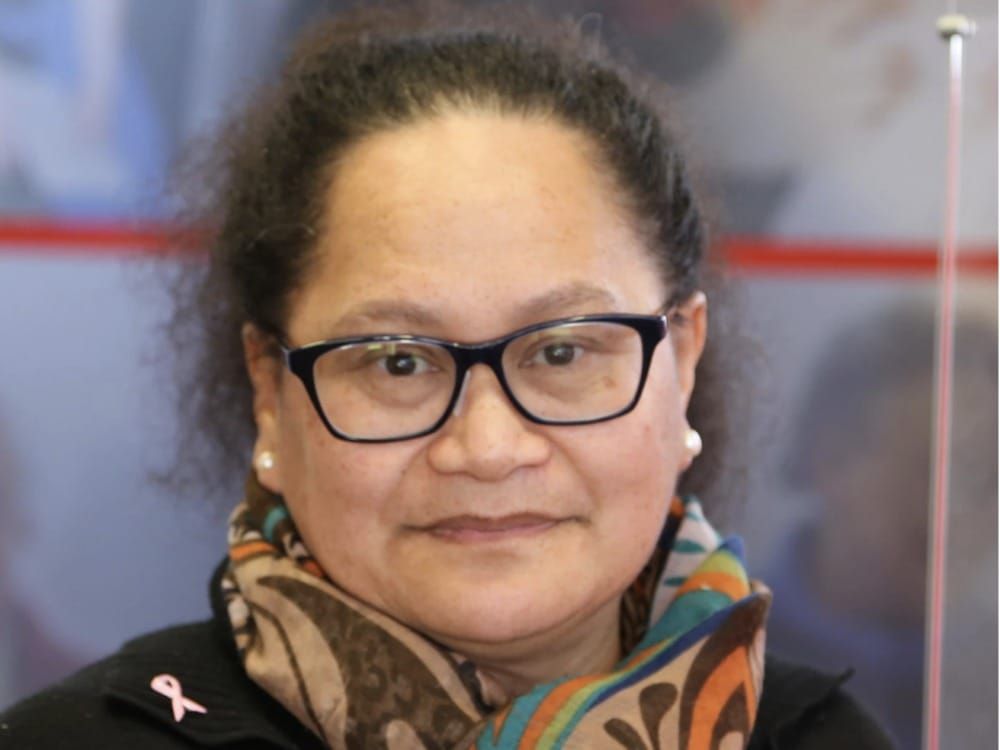 Red Cross nurse Louisa Akavi of New Zealand