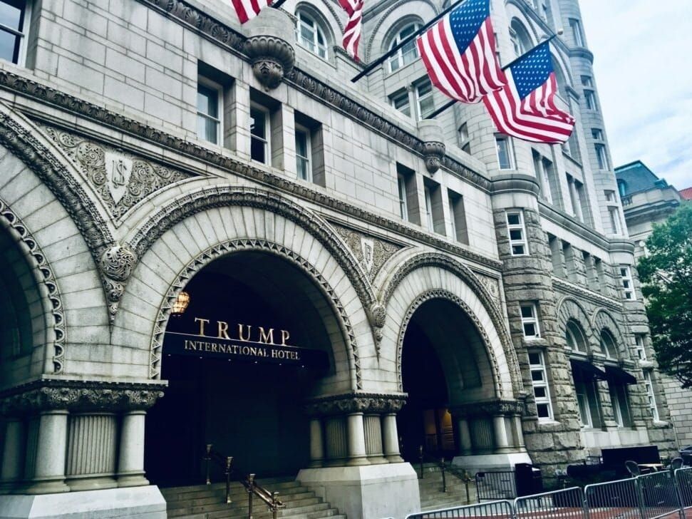 Trump International Hotel at the Old Post Office building in Washington, D.C.
