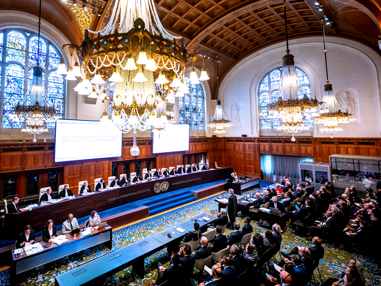 The International Court of Justice hears the case against Israel in February 