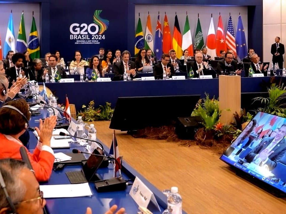 G-20 ministers meeting under Brasil’s presidency in Rio de Janerio