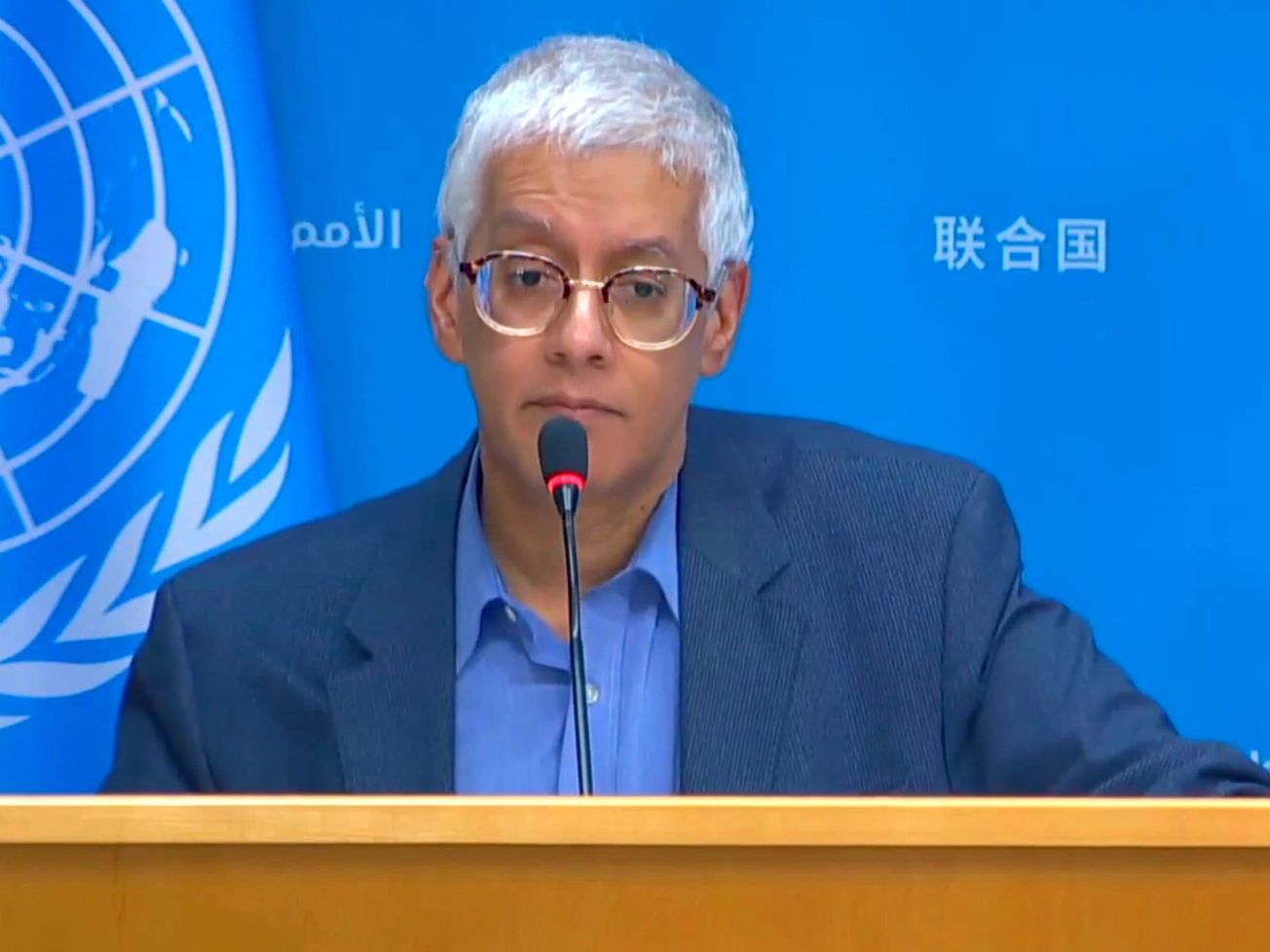 U.N. deputy spokesperson Farhan Haq fields questions on UNRWA.