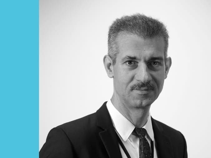 Vitaly Vanshelboim is pictured in a UNOPS feature on his appointment in 2020