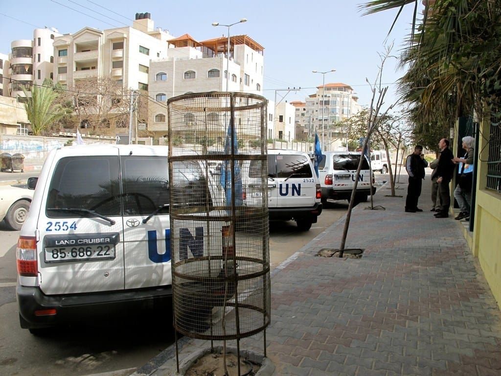 A new law bans UNRWA from operating on Israeli territory. 