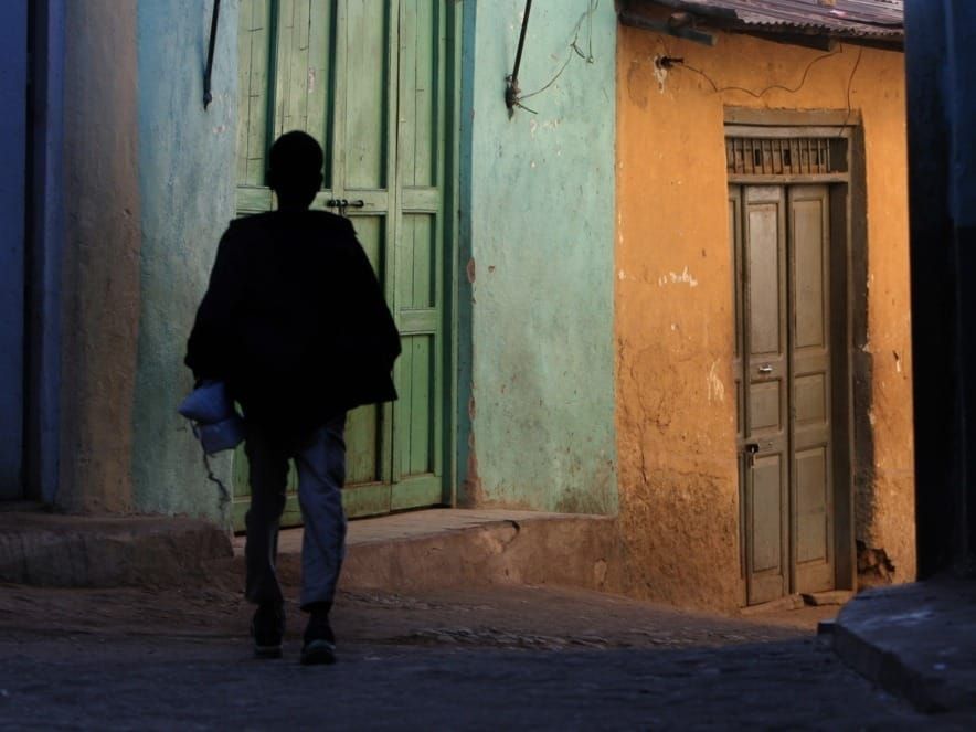 A boy in Harrar, Ethiopia