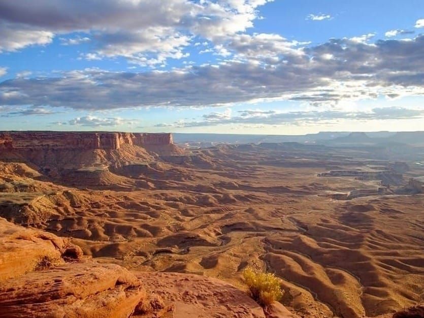 Utah's Canyonlands National Park, where a father and daughter died hiking in extreme heat. 