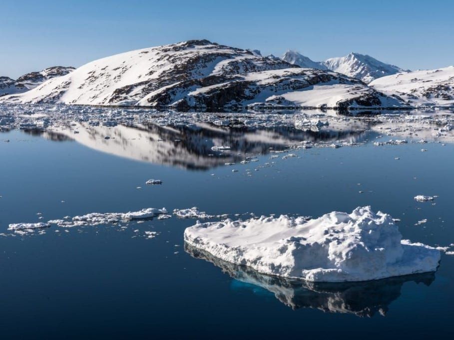 Along the coast of Kulusuk, Greenland 