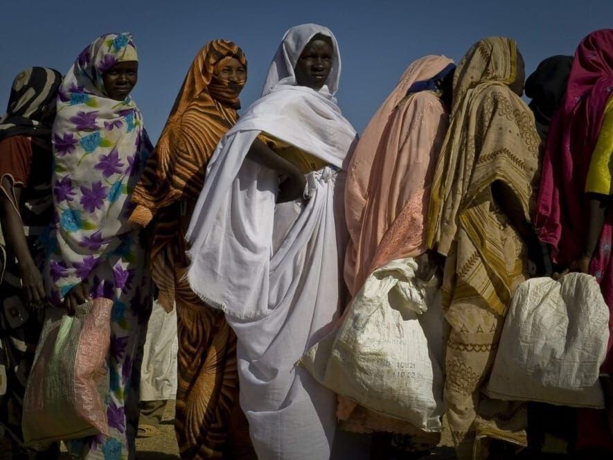 Darfur refugees in Chad