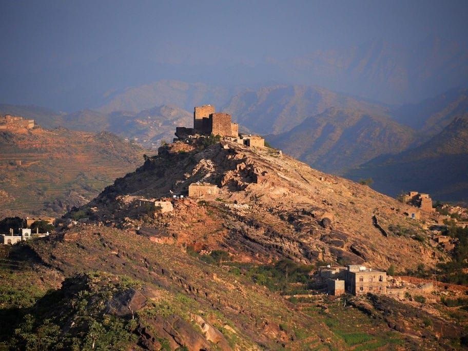 The Haraz Mountains in Yemen