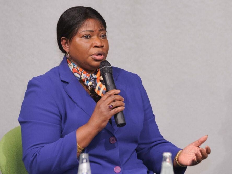 The International Criminal Court's chief prosecutor Fatou Bensouda