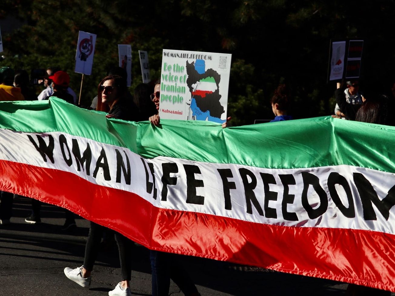 Protests triggered by the death of 22-year-old Mahsa Amini in Iran