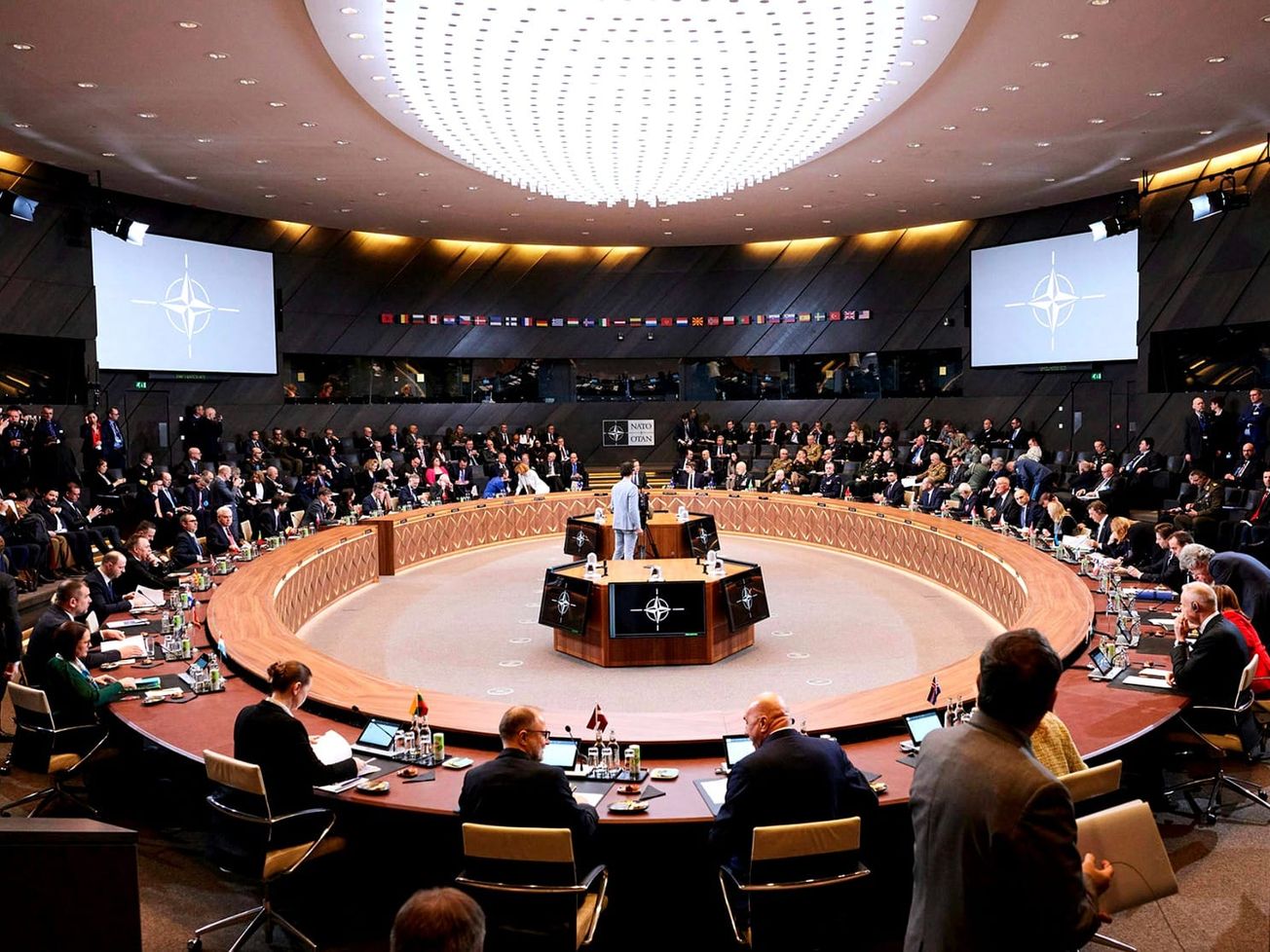 NATO defense ministers meet in Brussels.