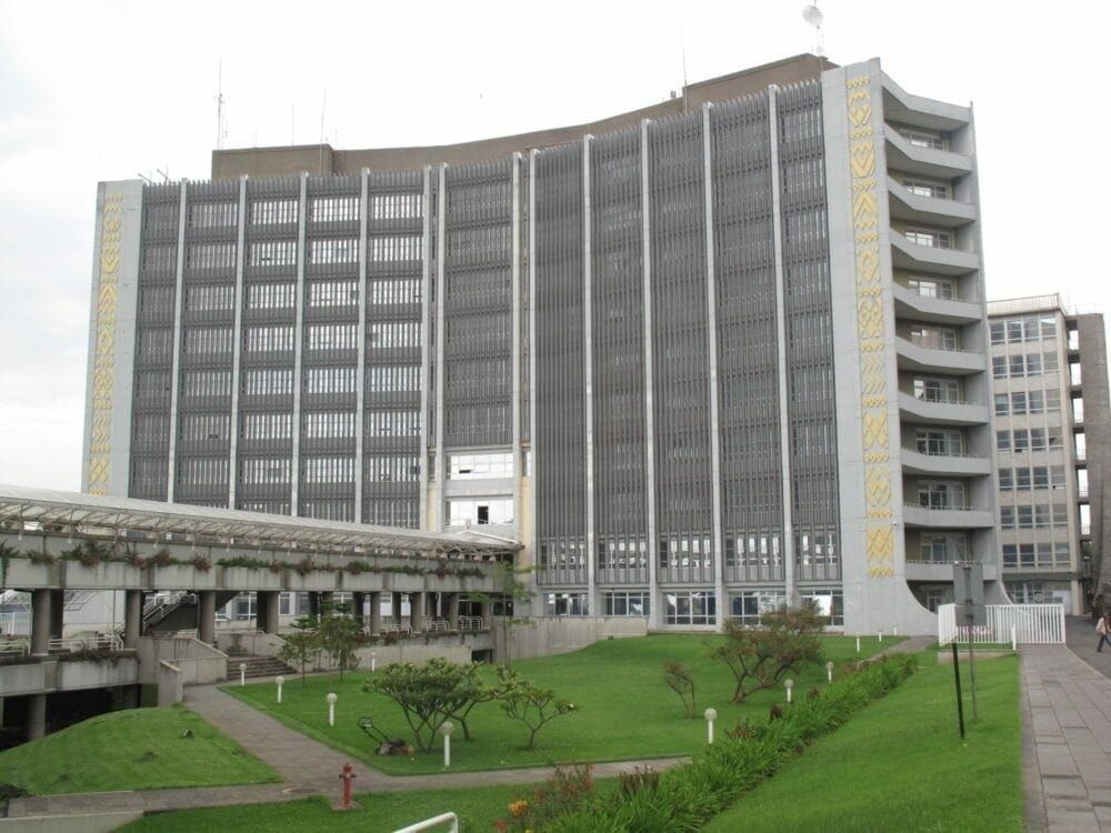 The United Nations Economic Commission for Africa's headquarters in Addis Ababa, Ethiopia