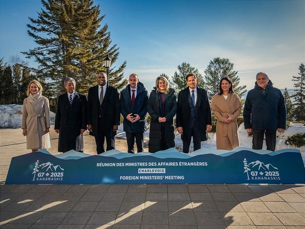 U.S. tensions overshadowed the G-7 foreign ministers' meeting in Canada.