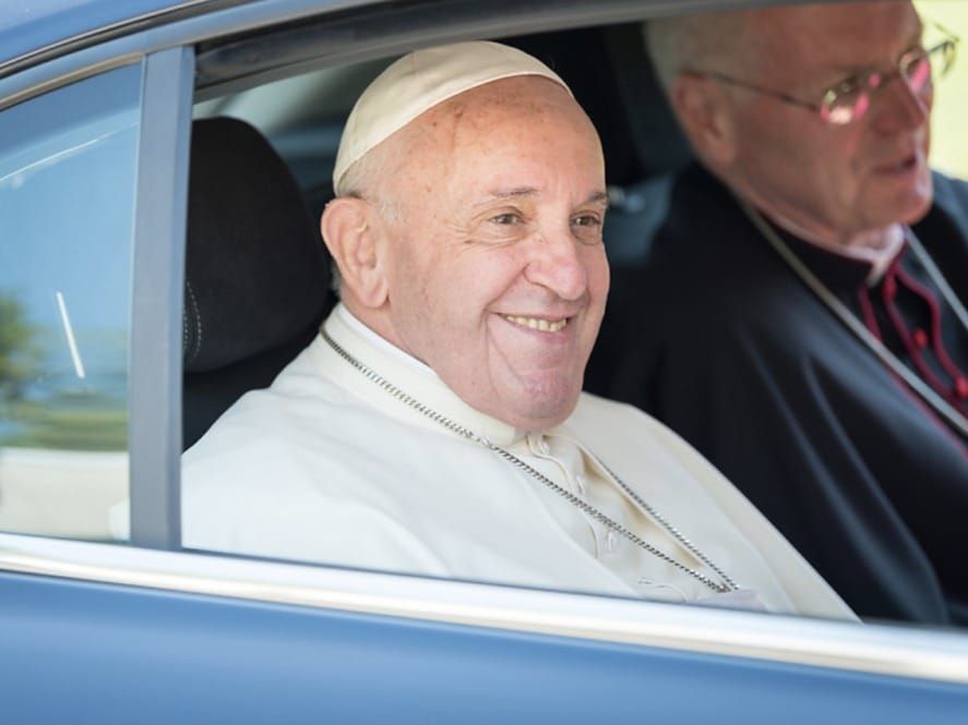 Pope Francis visits the World Council of Churches in Geneva