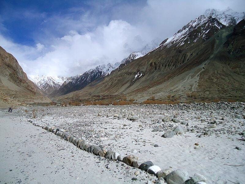 Near Siachen Glacier