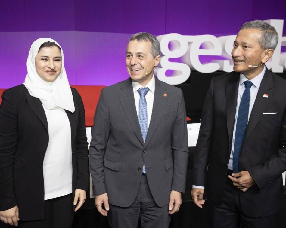 A high-level political roundtable on the last day of GESDA's second annual summit