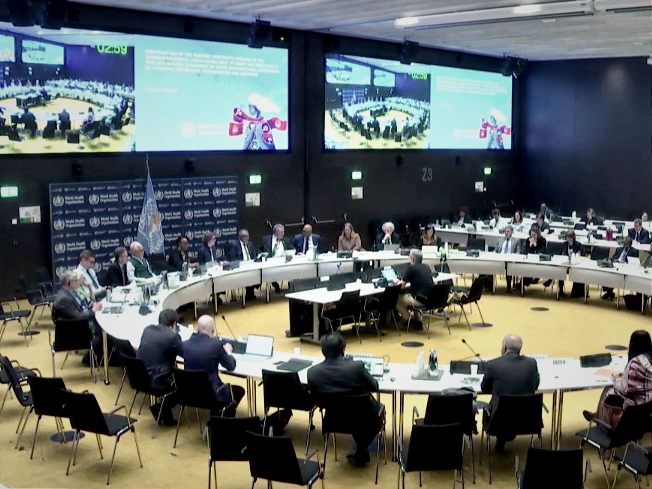 In the early morning hours of April 16, WHO's Intergovernmental Negotiating Body finally reaches consensus on a draft pandemic agreement.