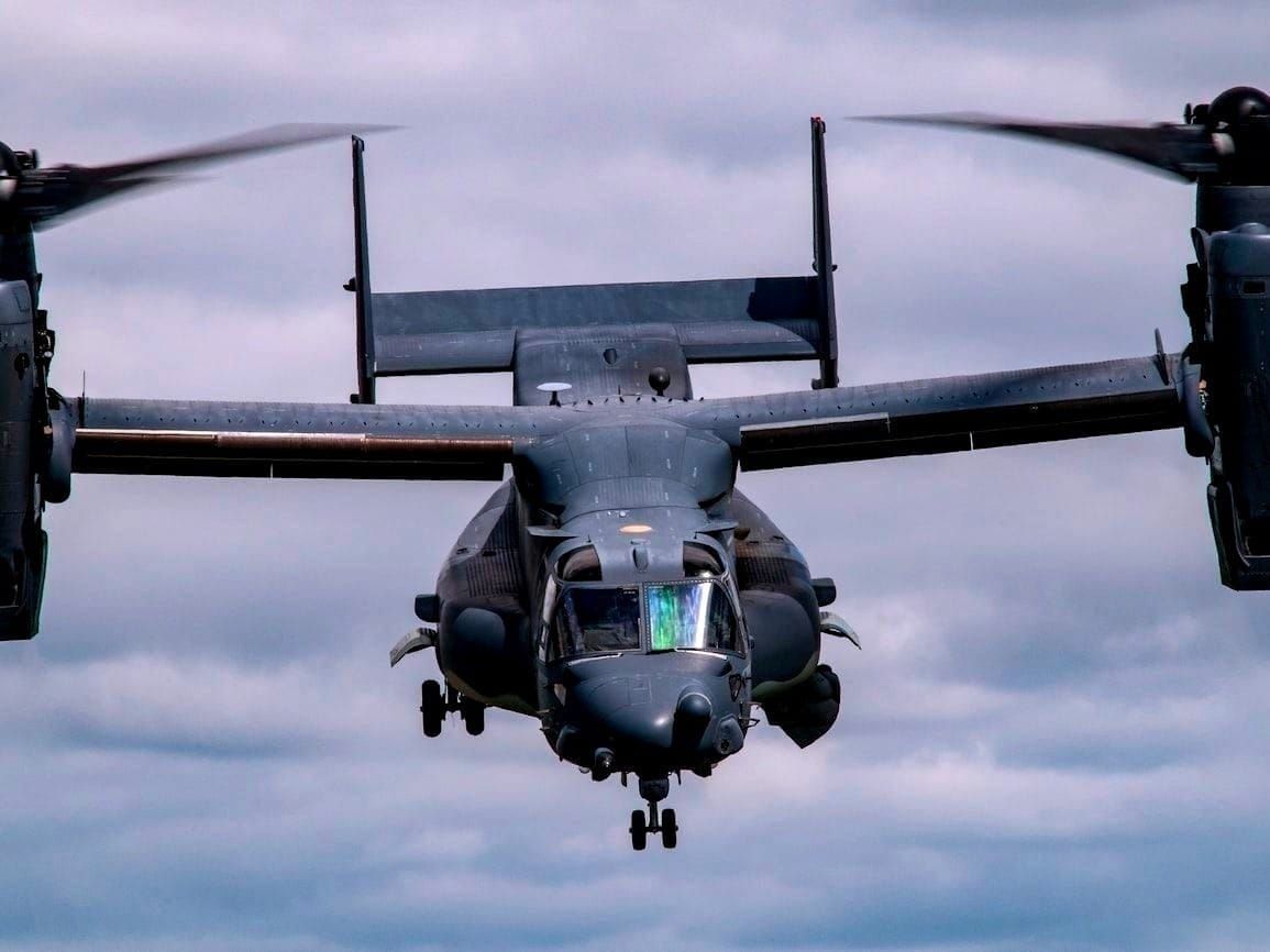 The use of AI has been tested to keep the Boeing V22 Osprey's complex tilt-rotor planes flying longer. 