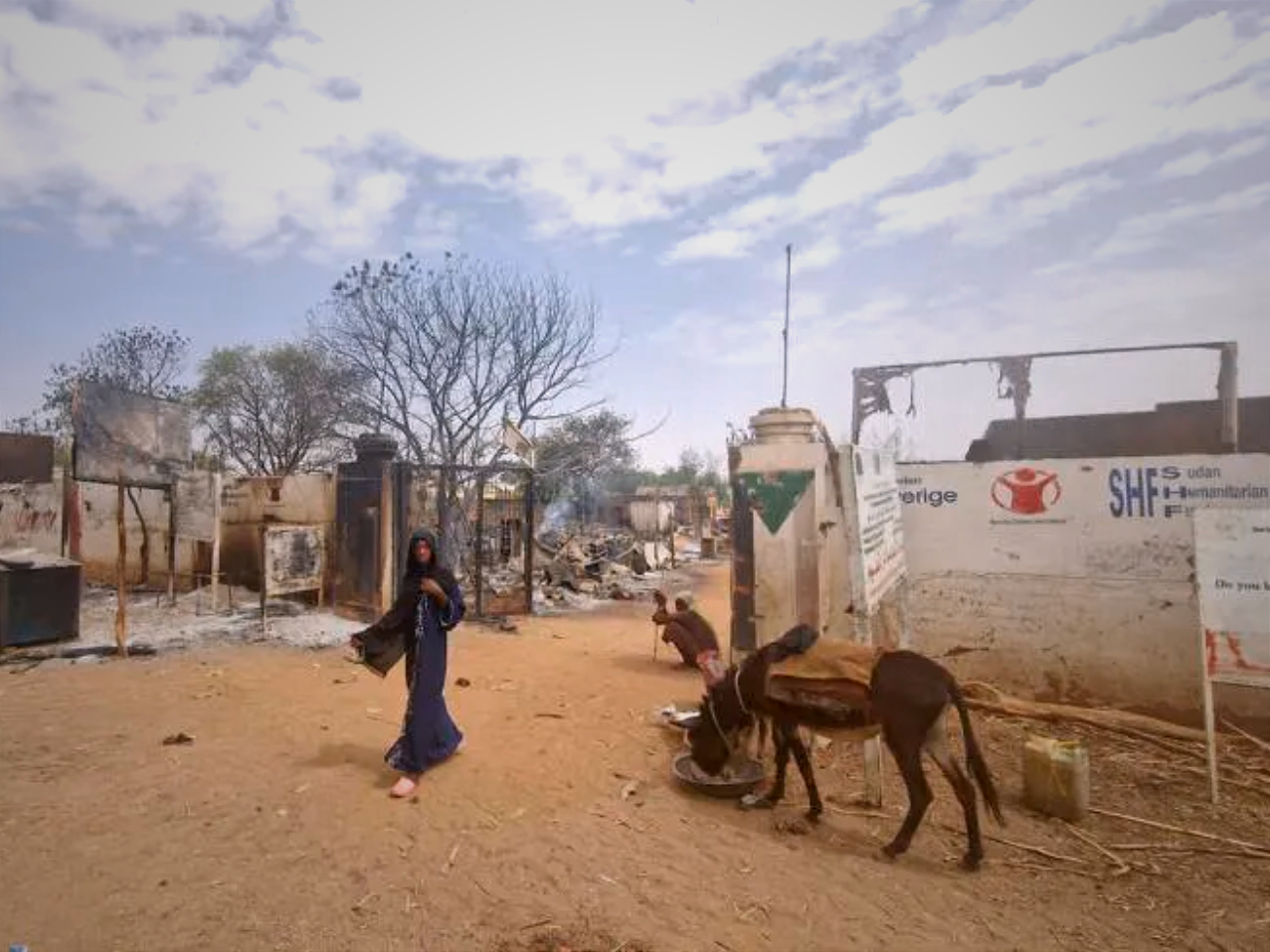 About 7,600 children a day flee their homes due to the violence in Sudan