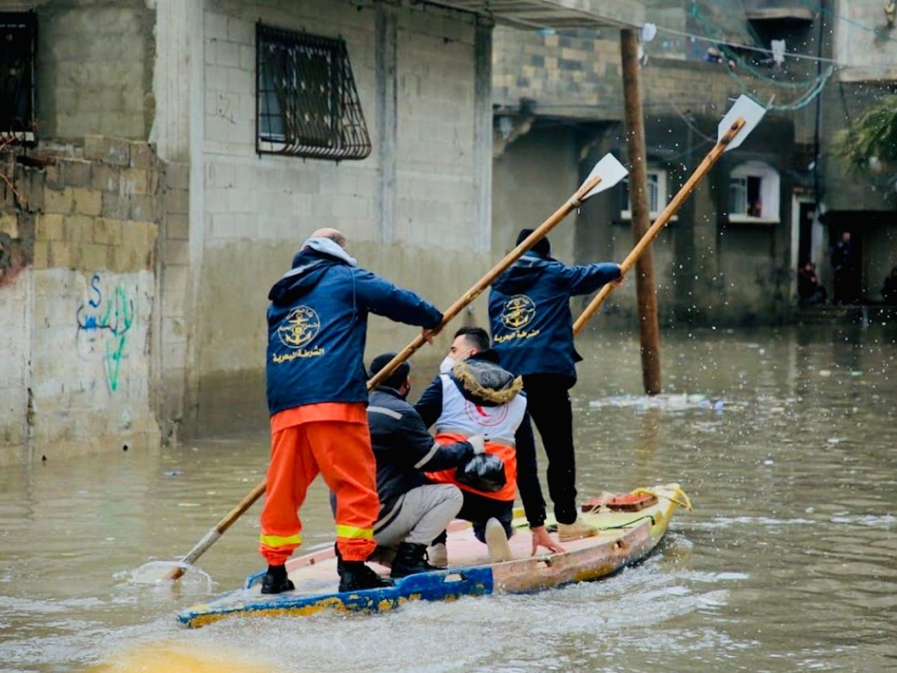 Flooding is one of many disasters that desperate Palestinians have faced in Gaza.