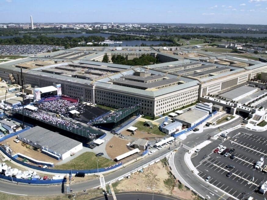The U.S. military's Pentagon headquarters near Washington