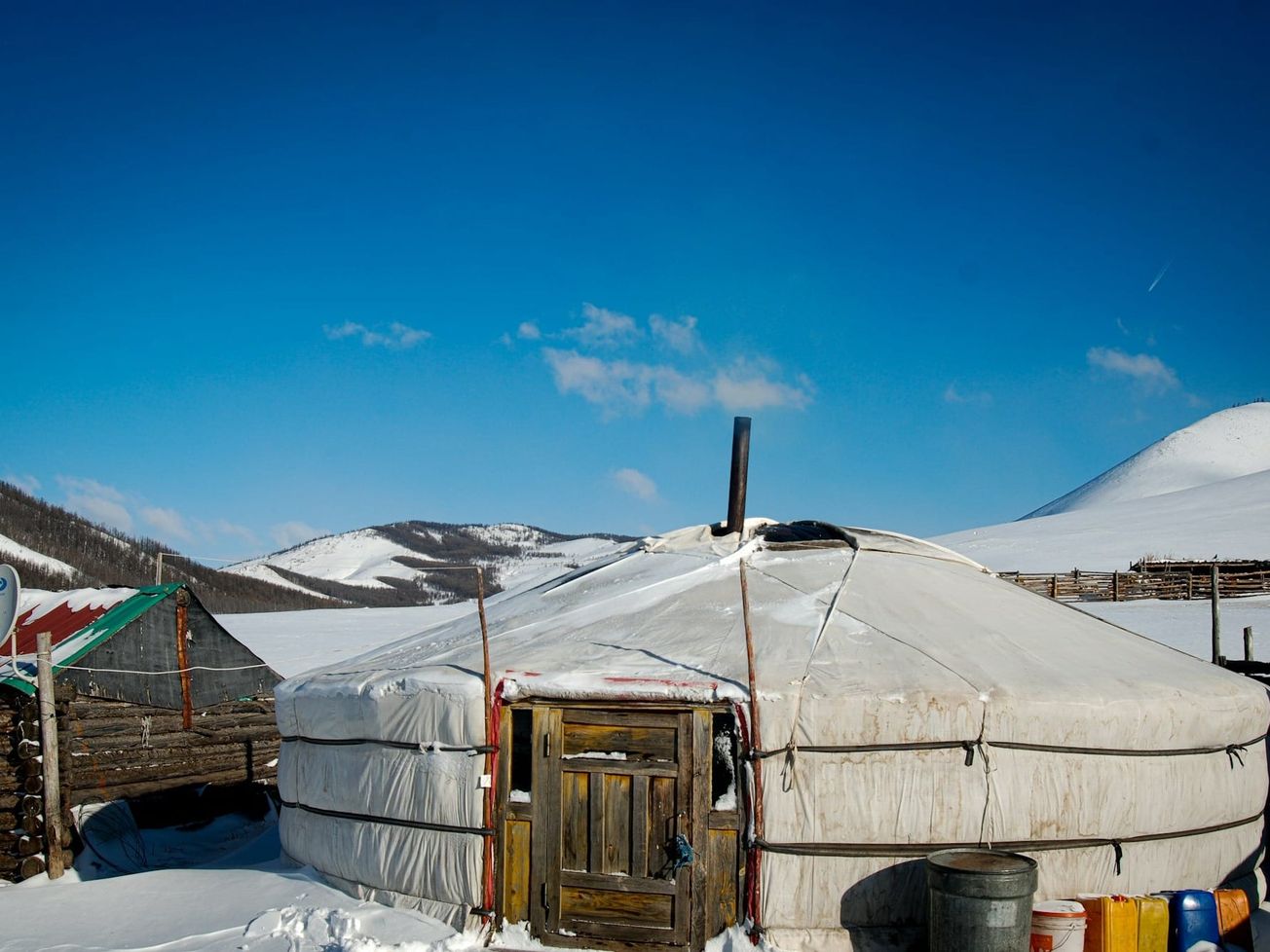 ongolia's nomadic herders try to adapt to climate change.