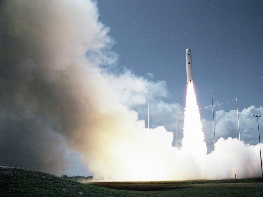 The U.S. Navy tests a Trident II missile