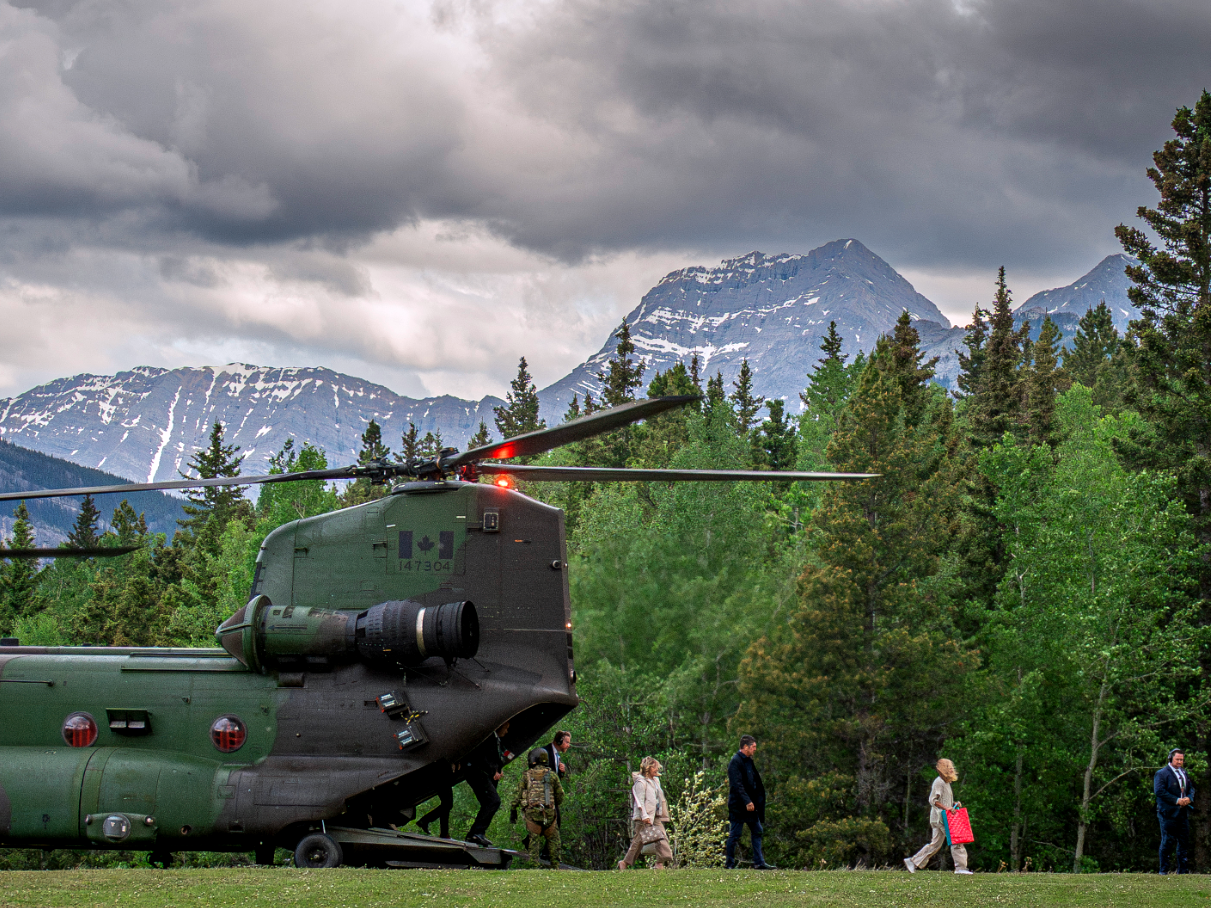 The gathering of world leaders at Kananaskis in the Canadian Rockies was disrupted by Israel's launch of aerial bombardments targeting Iran's nuclear program.