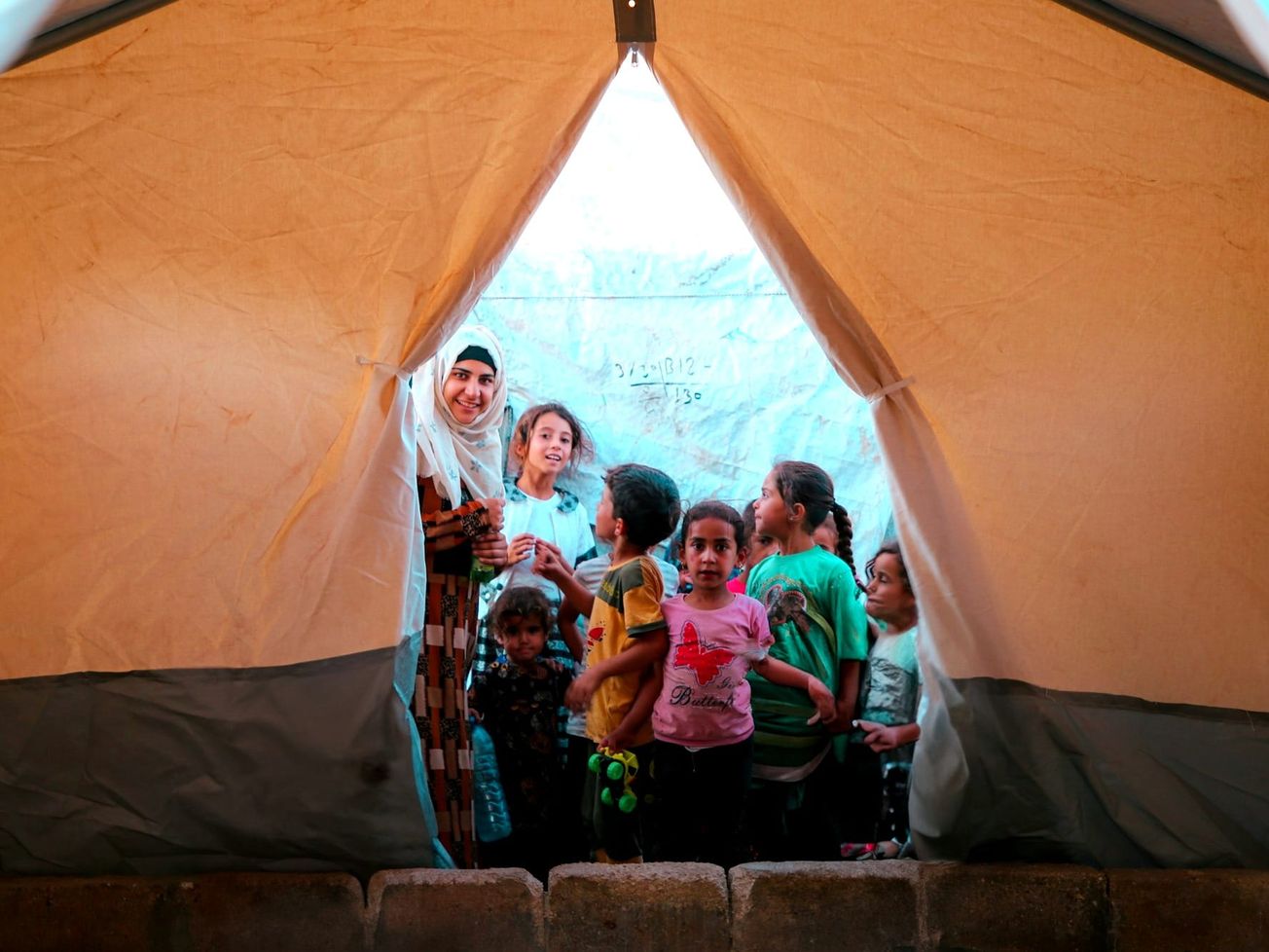 UNHCR estimates 122.1 million people forcibly displaced worldwide