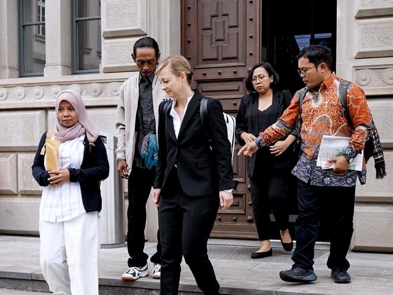 In Swiss court, Indonesian islanders take on cement giant over climate