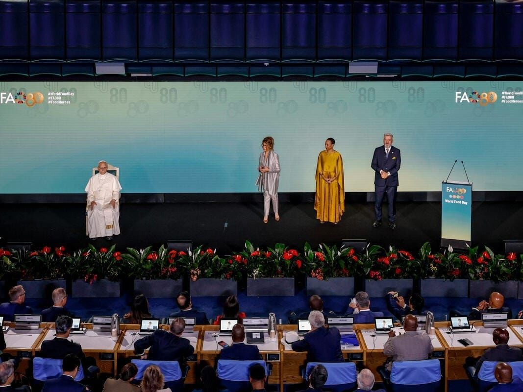 At FAO, Pope denounces global apathy as food lifeline disintegrates