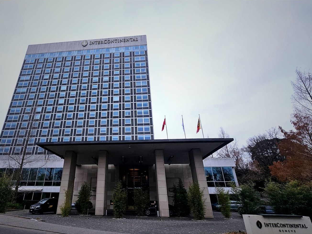Geneva's Intercontinental Hotel is a recurring site for high-stakes international negotiations.