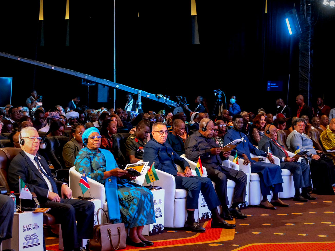 Delegates at Ghana's Next Steps Conference agreed to a 19-point plan on reparations. 