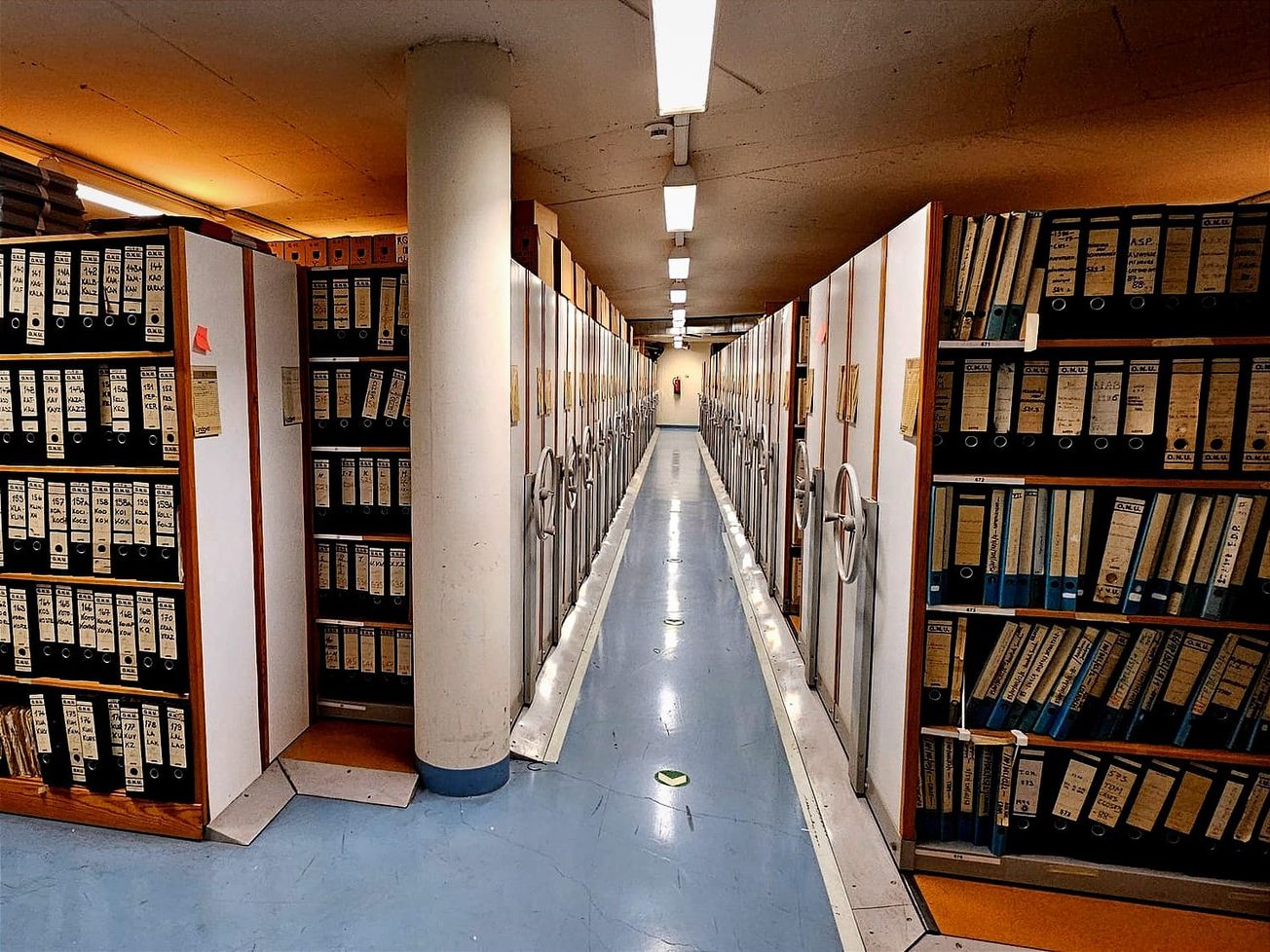 The U.N. refugee agency's archive contains irreplaceable files from 75 years of history.
