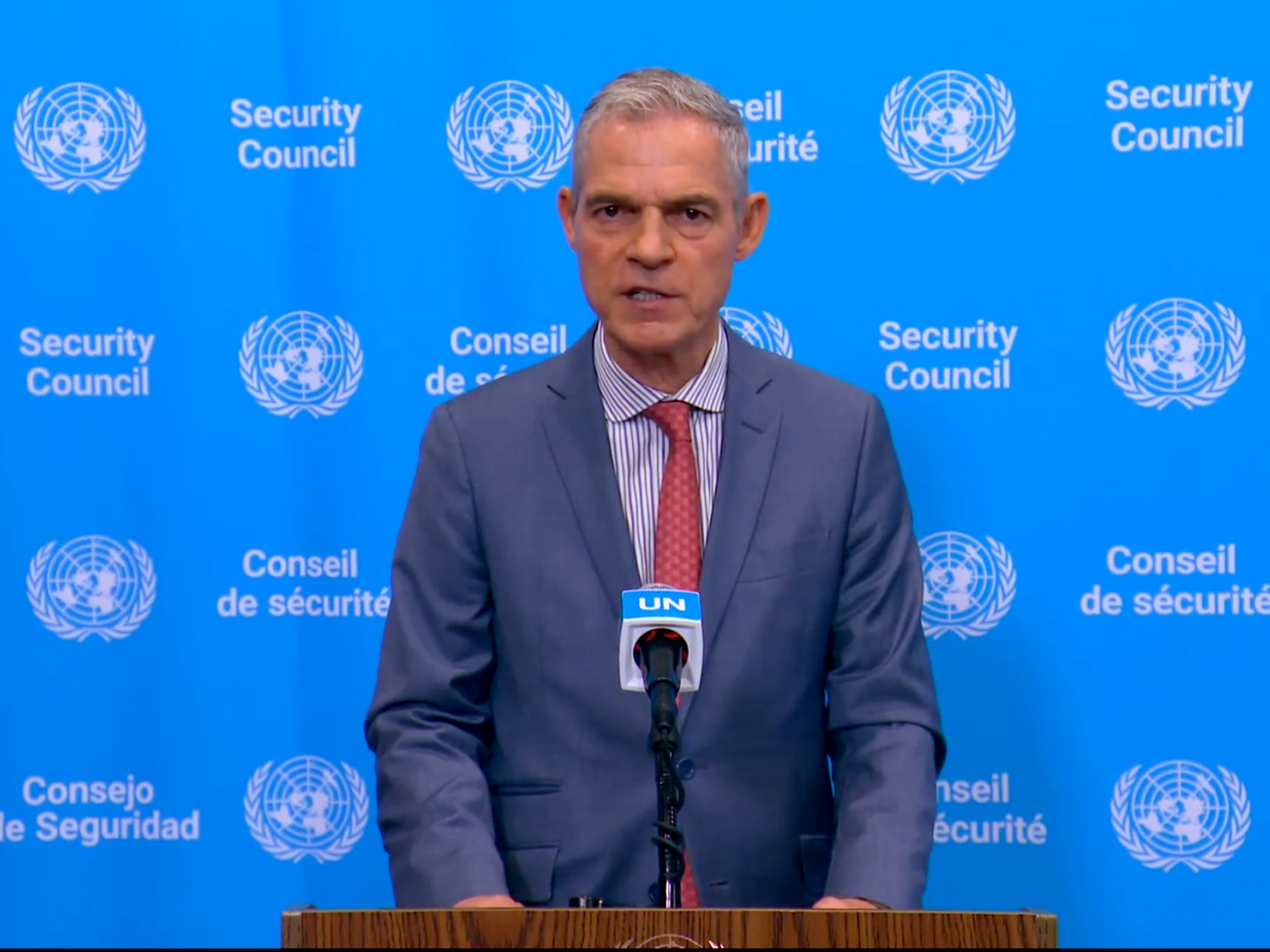 France's U.N. Ambassador Jérôme Bonnafont confirmed to reporters on Sept. 18, 2026, that the third poll had taken place but disclosed no vote totals.