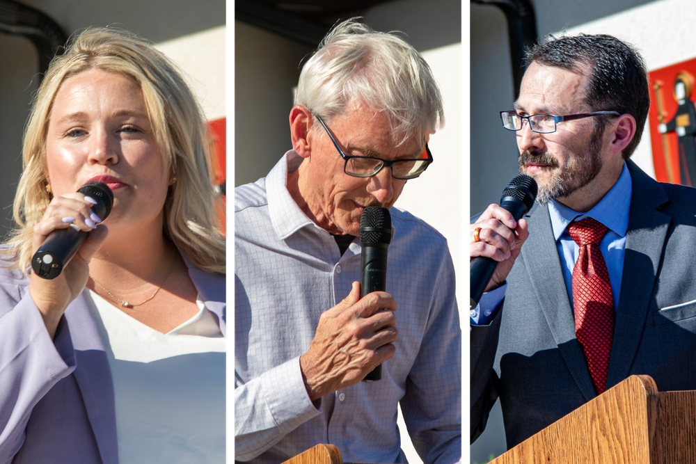 Speakers Mark New Library Opening