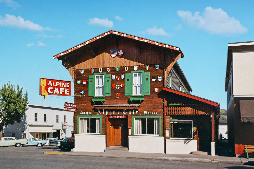 Historic Photo: Alpine Cafe Marks a New Glarus Turning Point