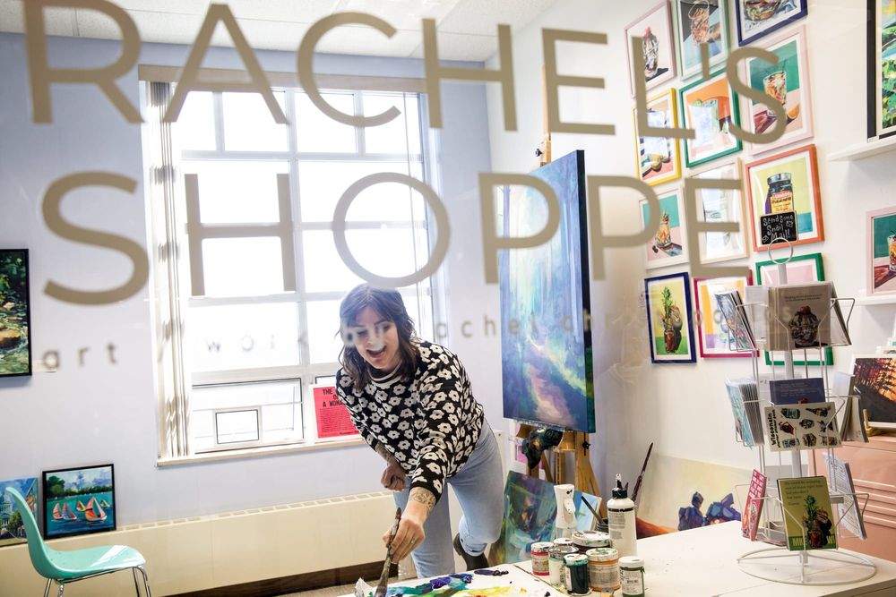 Rachel’s Shoppe Brings New Art Space to New Glarus
