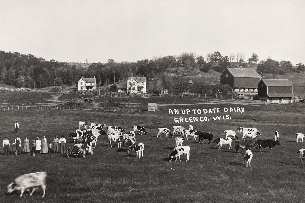 Historic Photo: An ‘Up to Date’ New Glarus Dairy
