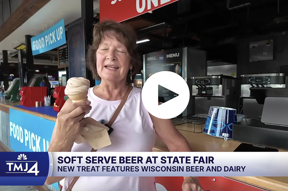 New Glarus Brewing Co. Raspberry Tart Soft Serve Is a State Fair Hit