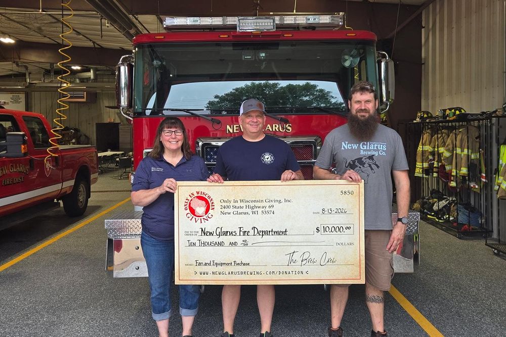 Only in Wisconsin Giving Awards $10,000 to NGFD