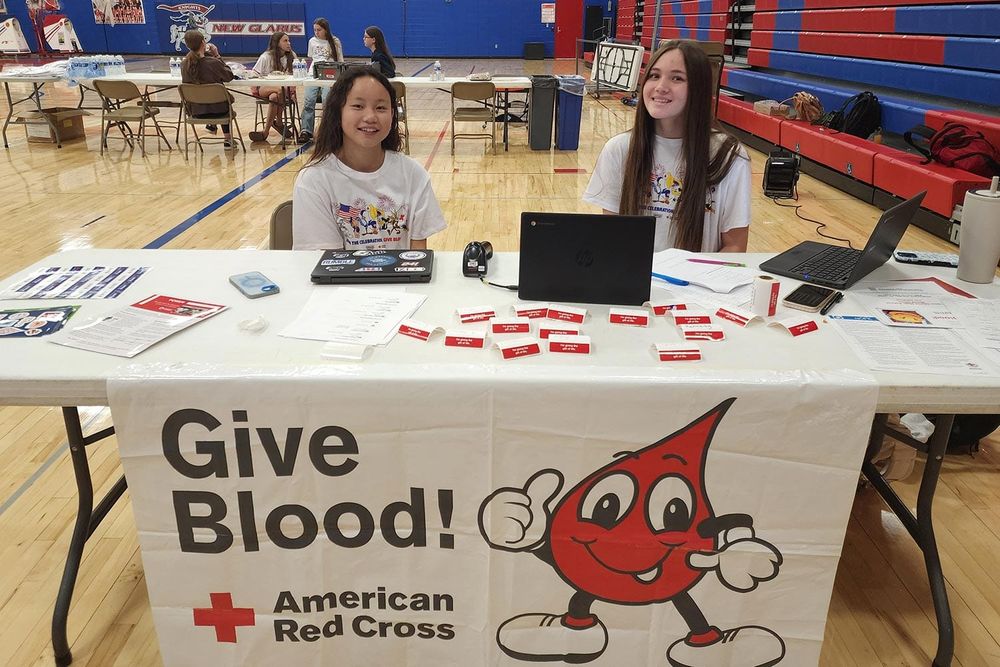 New Glarus Student Blood Drive Collects 27 Units