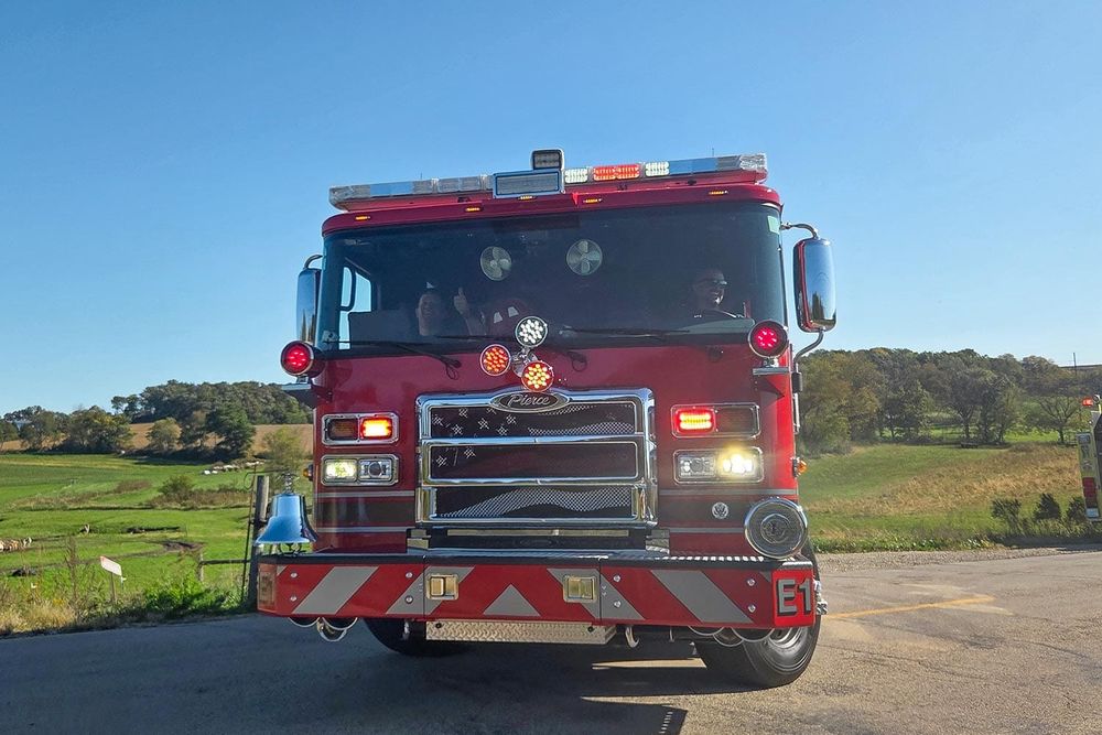 New Glarus Fire Responds to County W Barn Fire Call
