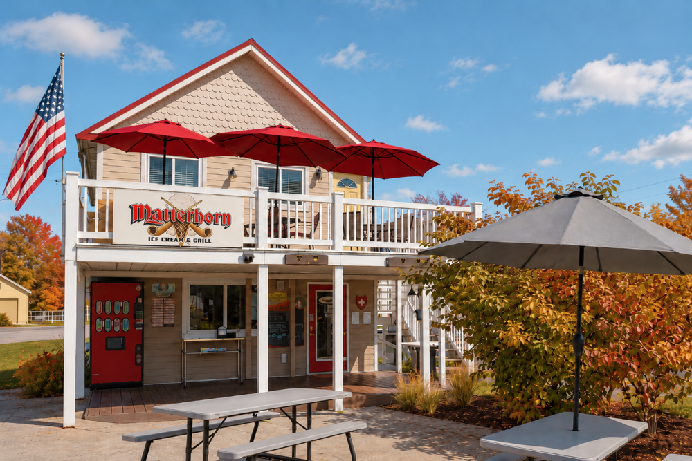 Matterhorn in New Glarus Prepares for First Winter