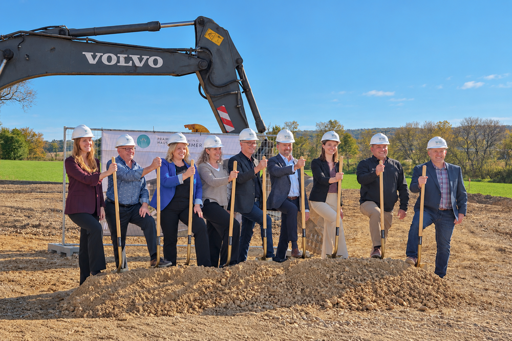 Prairie Haus Phase II Celebrates Groundbreaking in New Glarus
