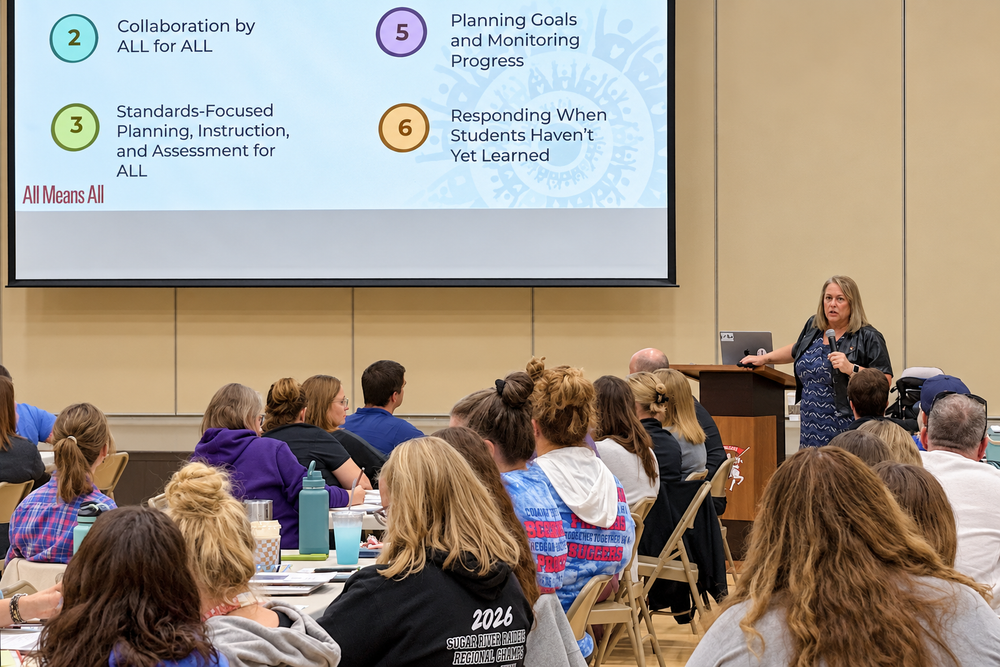 Author Jeanne Spiller Leads New Glarus Staff Training