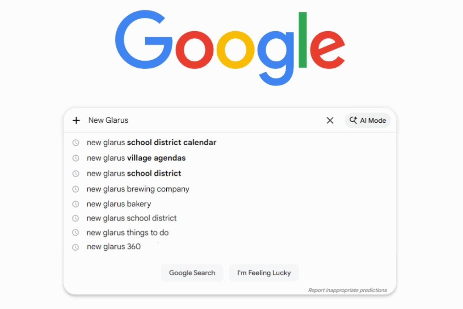 When America Looks Up New Glarus: A Year of Search Trends