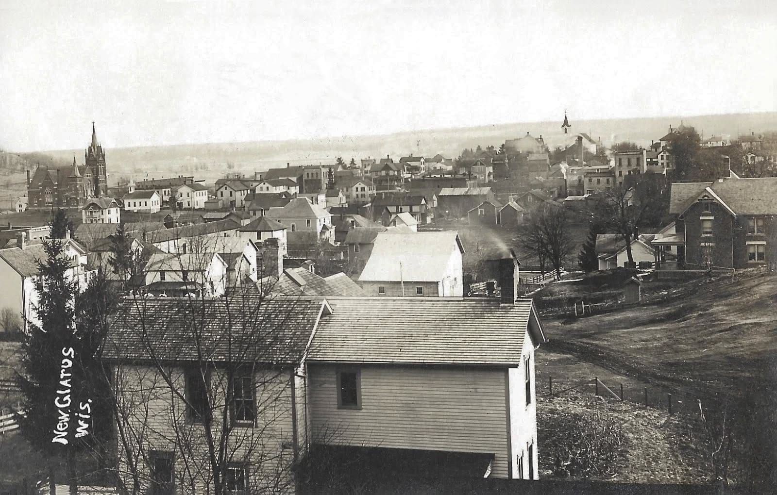 Historic Photo: 1908 New Glarus Postcard