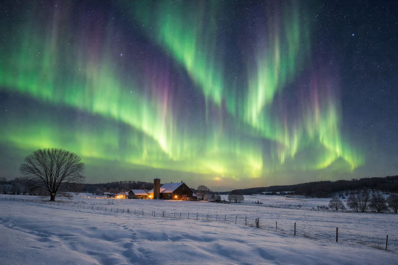 Night Sky Offers Rare Celestial Treats Over New Glarus in 2026